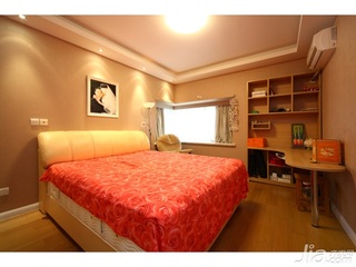 简约风格一居室富裕型60平米卧室书架婚房设计图纸