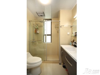 简约风格一居室富裕型60平米卫生间洗手台婚房平面图