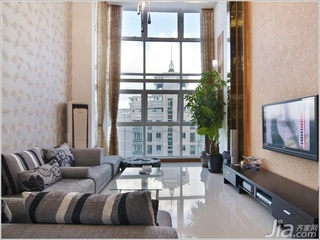 简约风格别墅豪华型140平米以上客厅沙发新房家装图