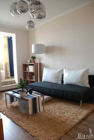 简约风格一居室富裕型120平米客厅沙发图片