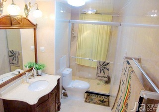 欧式风格二居室10-15万70平米卫生间洗手台图片