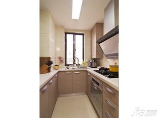 简约风格二居室实用5-10万70平米厨房橱柜定做