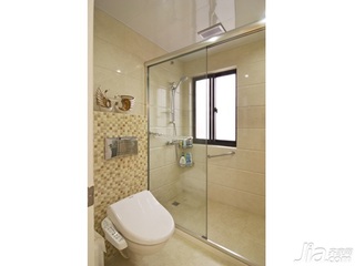 简约风格二居室5-10万70平米淋浴房定制