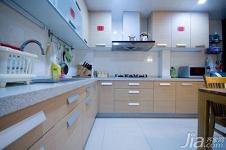简约风格二居室实用3万以下50平米厨房橱柜安装图