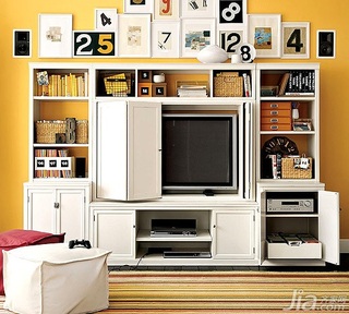 简约风格一居室3万以下50平米电视柜效果图