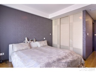 中式风格四房10-15万90平米卧室床新房平面图