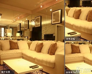 简约风格四房以上10-15万90平米客厅沙发新房设计图