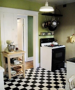 简约风格二居室5-10万70平米厨房橱柜设计