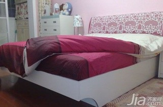 欧式风格复式舒适5-10万120平米卧室床婚房平面图