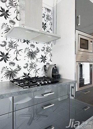 欧式风格二居室3万以下60平米厨房婚房设计图