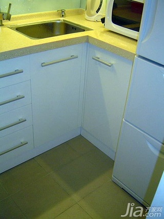 简约风格一居室3万以下50平米厨房橱柜设计图