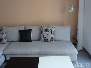 简约风格二居室5-10万90平米客厅沙发新房设计图