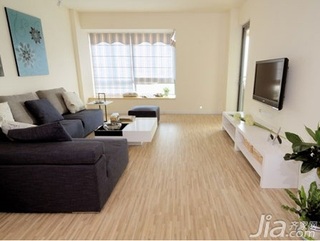 简约风格二居室5-10万70平米客厅沙发新房家居图片