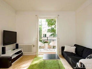 欧式风格小户型5-10万80平米客厅沙发效果图