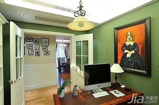 简约风格一居室3万以下50平米书桌新房家装图