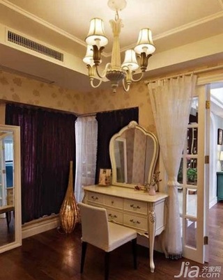 欧式风格复式浪漫豪华型140平米以上卧室梳妆台新房家装图片