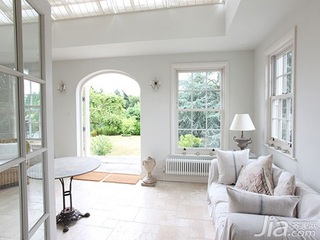 简约风格简洁白色5-10万100平米客厅沙发新房家装图