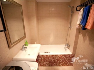 简约风格一居室3万以下60平米卫生间洗手台图片