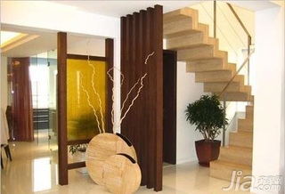 日式风格复式5-10万80平米楼梯新房设计图
