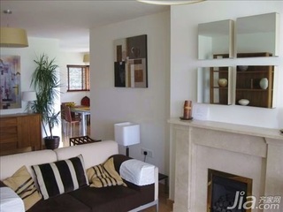 简约风格二居室简洁5-10万70平米客厅背景墙沙发效果图