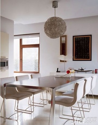 简约风格一居室简洁3万以下50平米餐厅餐桌效果图