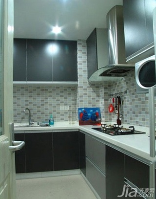 简约风格二居室3万以下70平米厨房装修