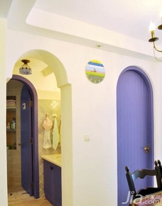 地中海风格二居室10-15万80平米新房家装图