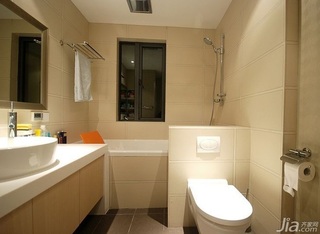 简约风格四房10-15万120平米卫生间洗手台新房家居图片