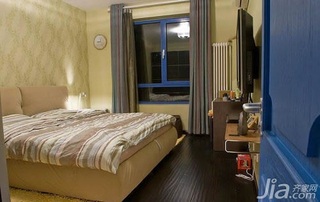 简约风格15-20万120平米卧室床新房家居图片