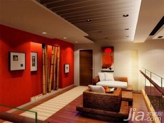 简约风格复式10-15万90平米客厅沙发新房家装图