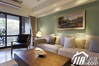 简约风格四房富裕型130平米客厅沙发图片