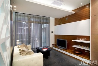 宜家风格二居室富裕型60平米客厅沙发效果图
