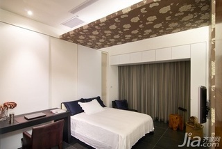 宜家风格二居室富裕型60平米卧室床图片