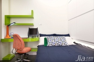 宜家风格二居室富裕型60平米卧室床图片