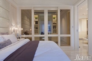 新古典风格一居室富裕型40平米卧室衣柜设计图