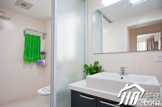 简约风格小户型经济型卫生间洗手台二手房设计图纸