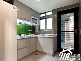 简约风格小户型简洁富裕型60平米厨房橱柜二手房设计图纸
