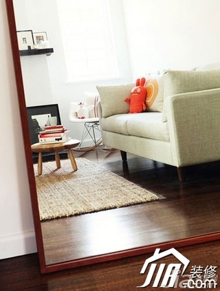 新古典风格二居室70平米客厅沙发图片
