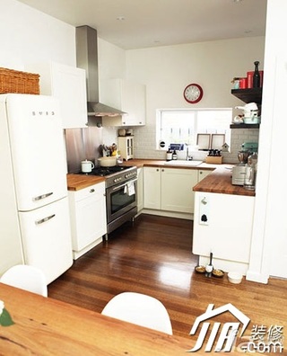 新古典风格二居室70平米厨房橱柜定做