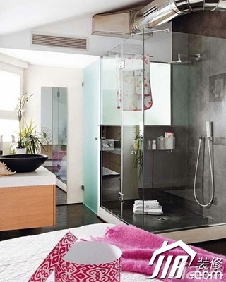 简约风格小户型客厅淋浴房设计图纸