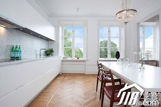 欧式风格一居室90平米厨房灯具图片