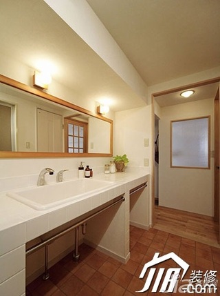 简约风格小户型经济型60平米卫生间洗手台二手房设计图纸