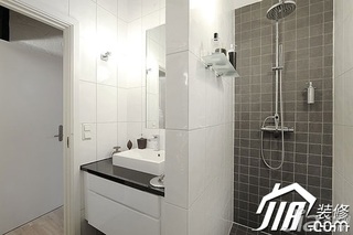 混搭风格复式豪华型淋浴房效果图