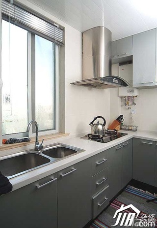 一居室实用经济型60平米厨房橱柜二手房家居图片