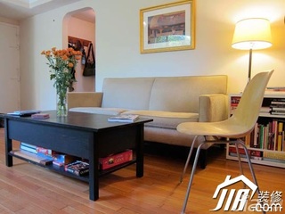 简约风格一居室富裕型70平米客厅沙发效果图