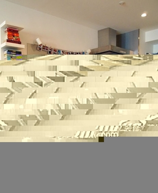 简约风格二居室简洁白色3万-5万90平米厨房橱柜设计图
