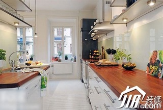欧式风格小户型5-10万90平米厨房橱柜效果图