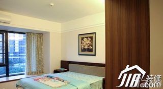 中式风格别墅140平米以上卧室床图片