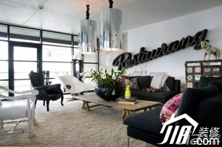 欧式风格别墅豪华型客厅沙发背景墙沙发效果图