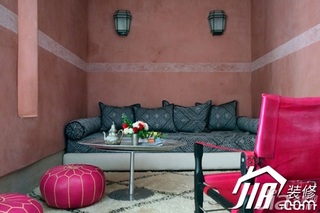 欧式风格别墅舒适豪华型客厅沙发效果图